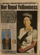 Portrait of Her Majesty Queen Elizabeth II by Henry Mee